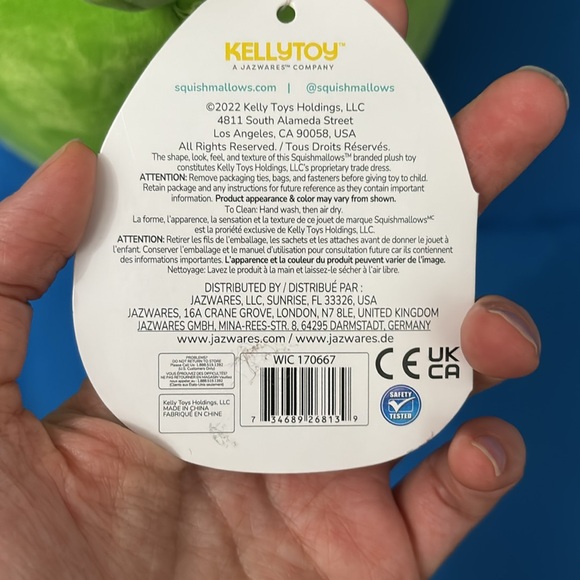 Original SquishMallows Alder Size 12 “ Inch Witch Owl 2022 NWTS - Picture 5 of 9